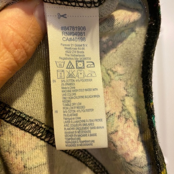 Floral body suit - Picture 6 of 6